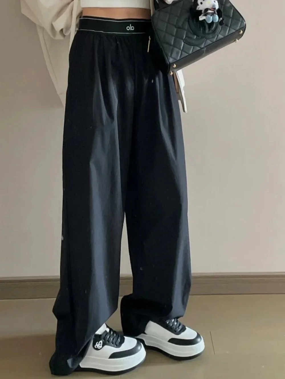 Alo Yoga New🤩Black Casual Trouser 30
